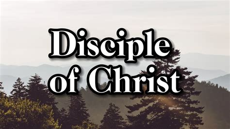 disciples of christ lyrics